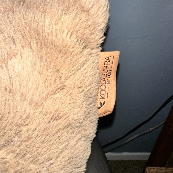 Koolaburra Tan Plush Pillow - Picture 2 of 3